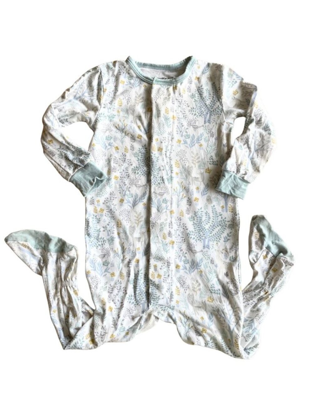Magnetic Me 94% Modal (better than bamboo) Baby Footie Sleeper - Size 9-12 Month